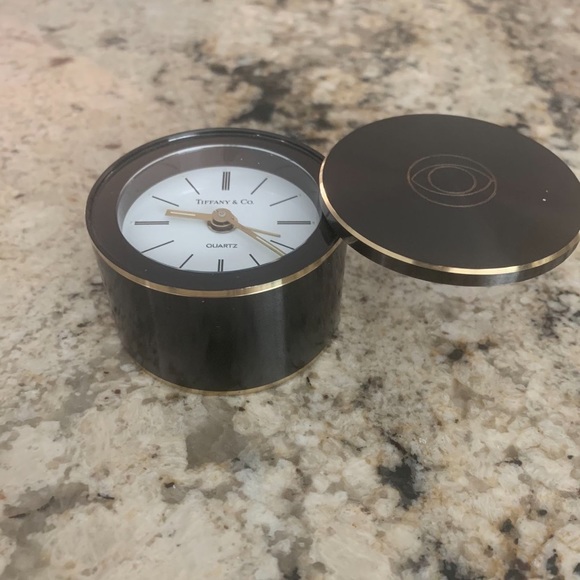Tiffany & Co. Small Cylindrical Clock - Picture 2 of 4